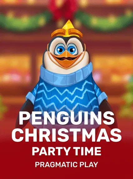 Penguins Christmas Party Time